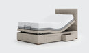 Opera Motion Divan Adjustable Bed - With mattress elevated
