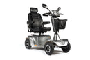 S700 Mobility Scooter in Silver. Front 3/4 View