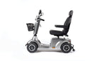 S700 Scooter in Silver. Side View