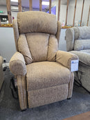 Dream Collection Lateral back Standard Size Dual Motor Riser Recliner by Rise & Recline - Ex-Display Model