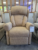 Dream Collection Lateral back Standard Size Dual Motor Riser Recliner by Rise & Recline - Ex-Display Model