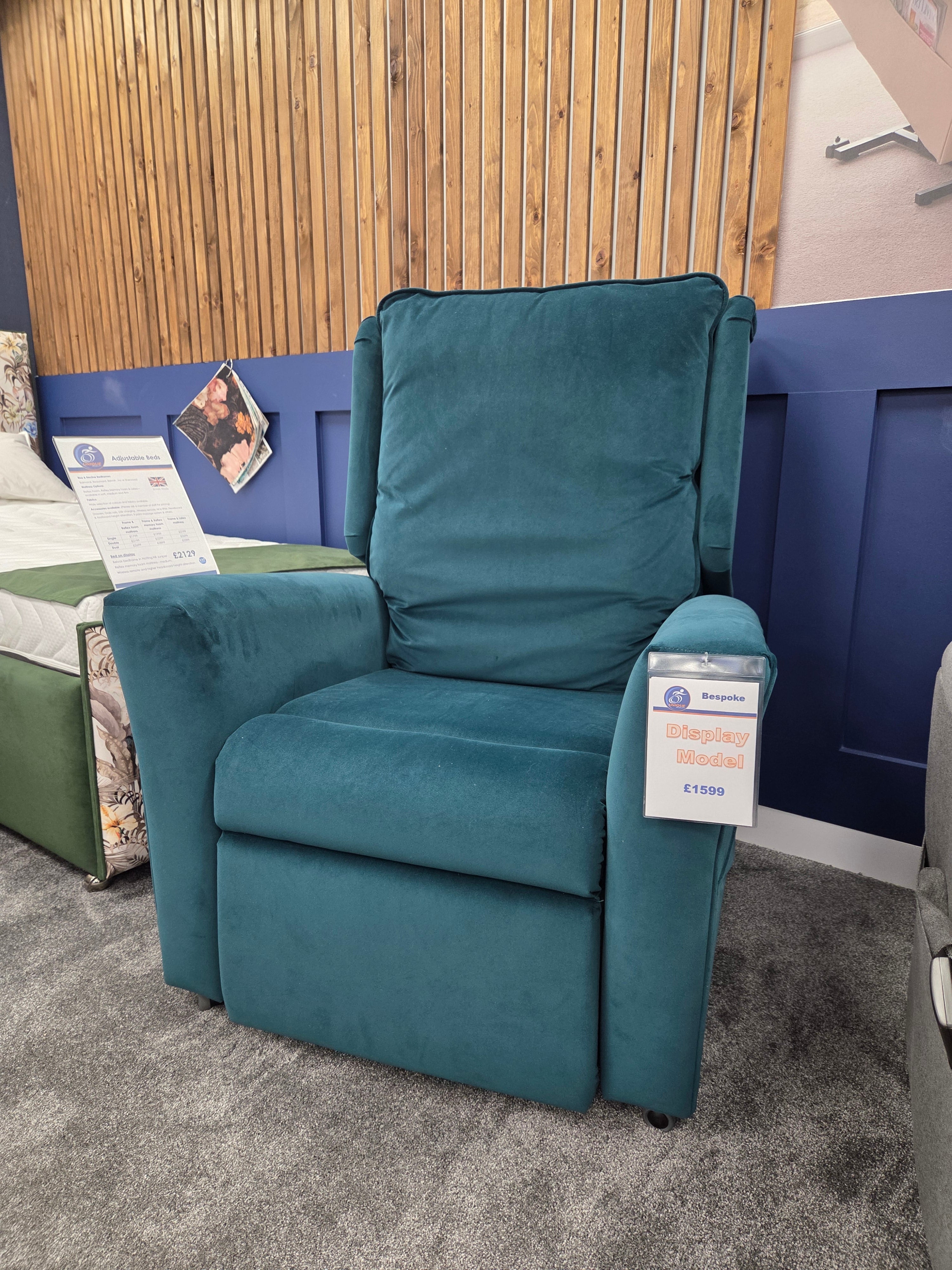 Bespoke Riser Recliner by Rise & Recline - Ex-Display Model - Unique ...