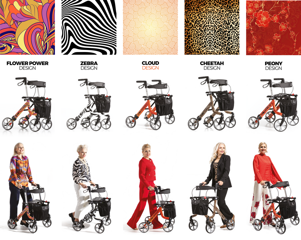 Unique Rollators New ArtLine Rollator Range - Now in stock! - Unique Mobility