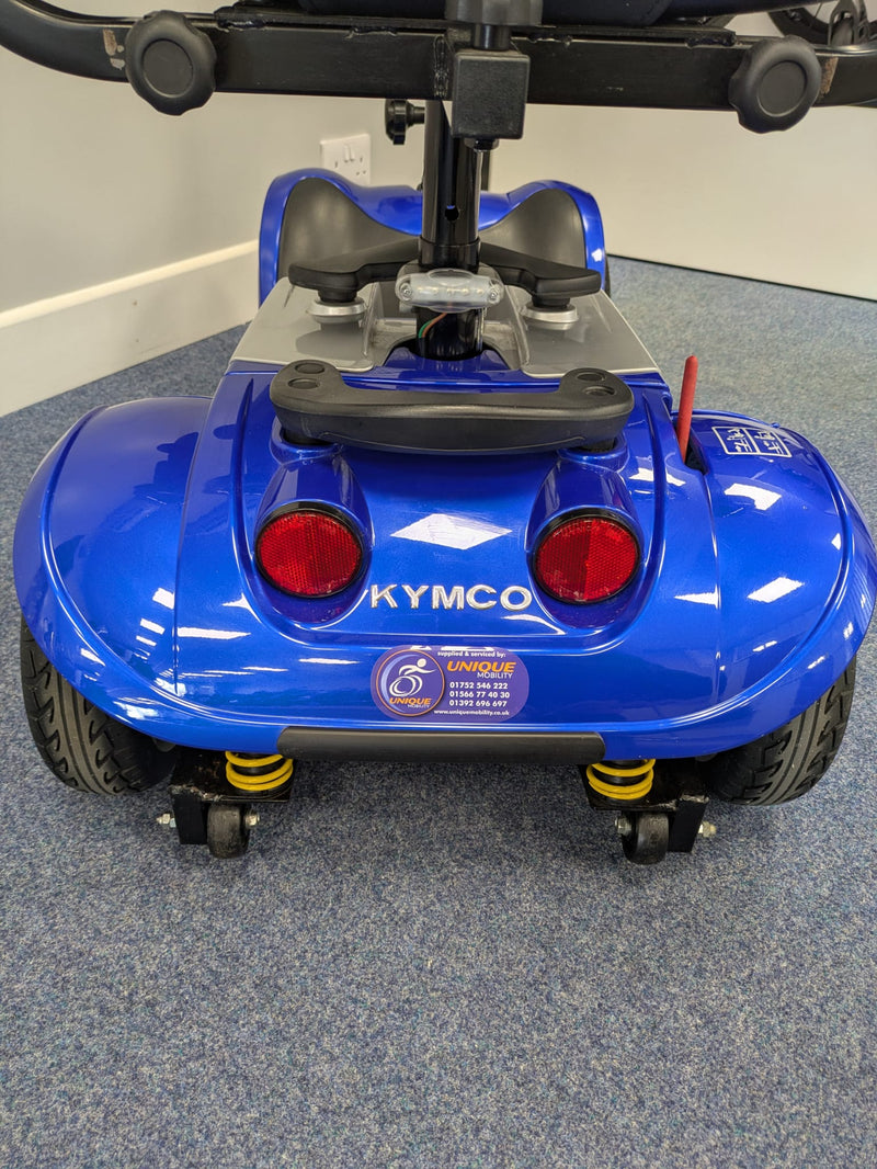 Kymco Midi Used Approved Blue Scooter Back detail