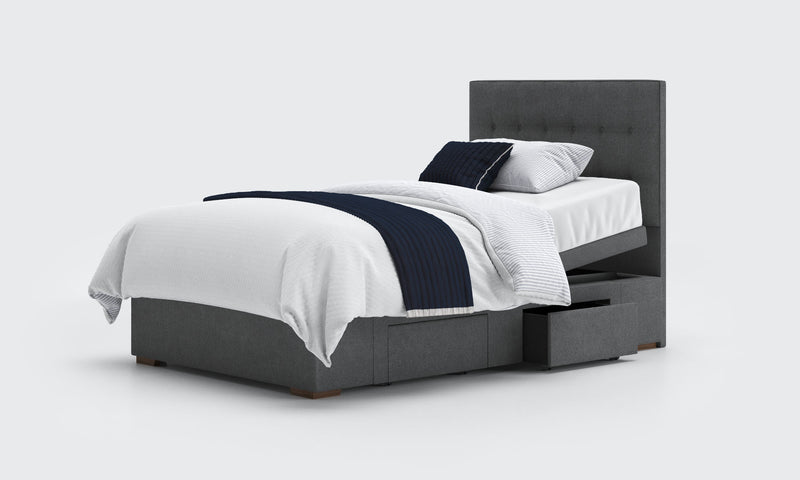 Opera Motion Divan Adjustable Bed in Anthracite