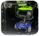 Elap E50 50kg wheelchair and scooter boot hoist