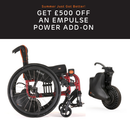 Empulse R90 push assist for active wheelchairs