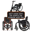 Empulse R90 push assist for active wheelchairs
