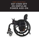 Empulse M90 Powered Wheel add-on for active wheelchairs