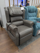 CosiChair Ambassador Leather finish Medium Dual Motor Riser Recliner - Ex-Display Model