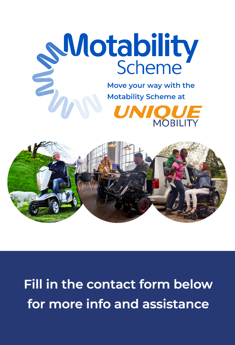 Fill out the contact form below for information and assistance with your Motability Scheme enquiries