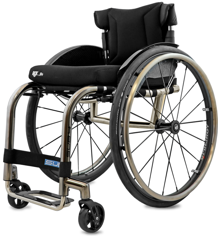 RGK Octane Series Titanium Daily Wheelchairs | Unique Mobility