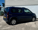 Wheelchair Accessible Vehicle: Peugeot Rifter 1.2 PureTech 130 Allure Manual Diesel Used-Approved WAV SF19 DXY