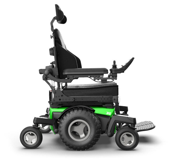 offroad powerchair green