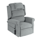 Grey Royal Waterfall recliner chair  on a white background