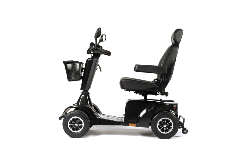 S700 Mobility Scooter in Black side view
