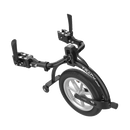 Trackwheel Active Wheelchair Front Wheel Accessory (Double Arm for folding wheelchairs)
