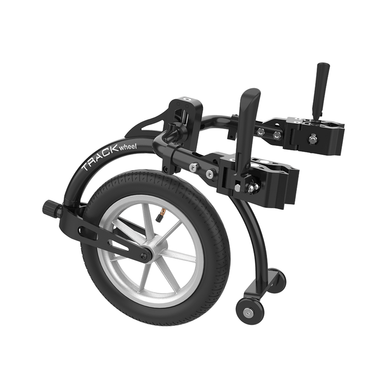 Trackwheel Active Wheelchair Front Wheel Accessory (Double Arm for folding wheelchairs)