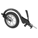 Trackwheel Active Wheelchair Front Wheel Accessory (Single Arm for rigid wheelchairs)