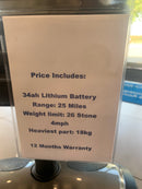 Used Approved One Rehab Lithium Vantage | 4mph Travel Mobility Scooter