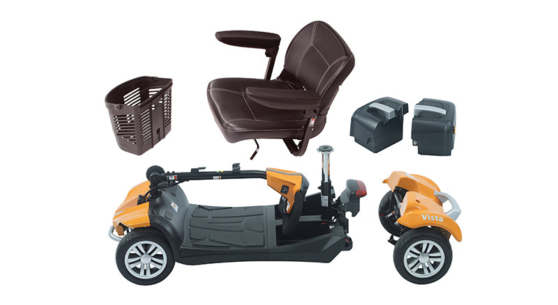 Rascal Vista Disassembled for transport