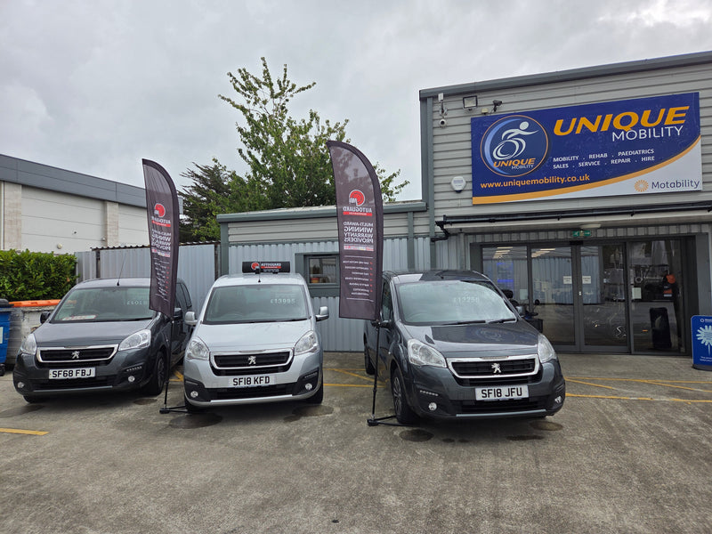 Used Approved WAV: Manual Peugeot Partner Diesel Wheelchair Accessible Vehicle SF18 KFD
