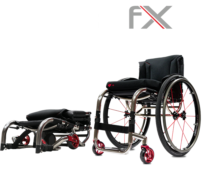 Octane FX folding titanium Wheelchair