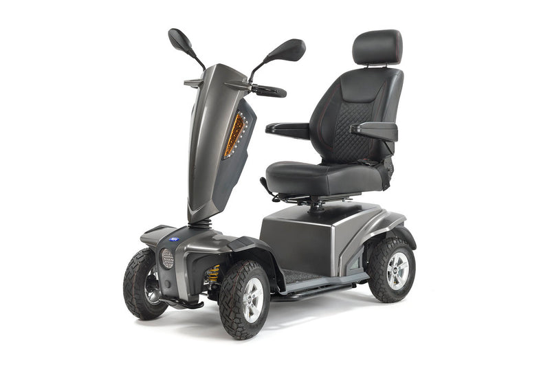 Warm Bronze Vita E mobility scooter on a white background
