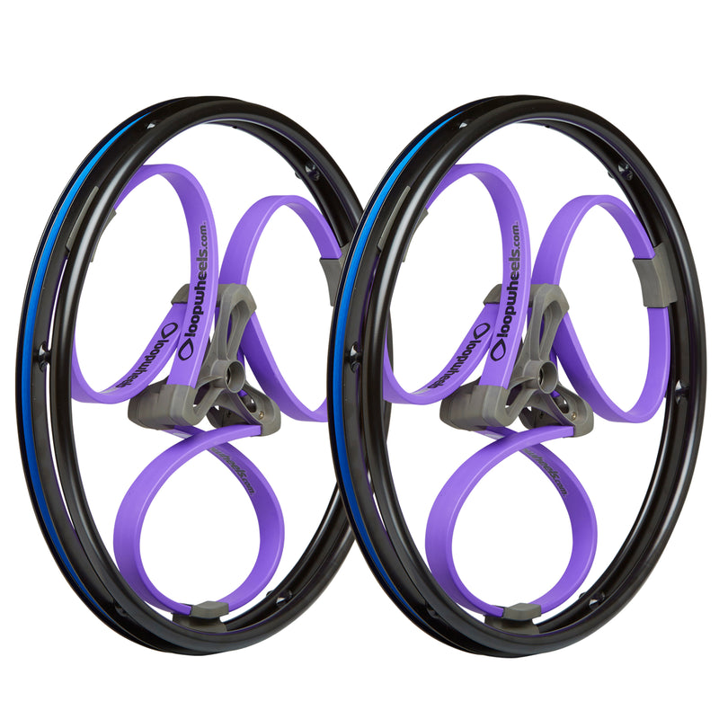 Loopwheels Purple - Suspension Wheels
